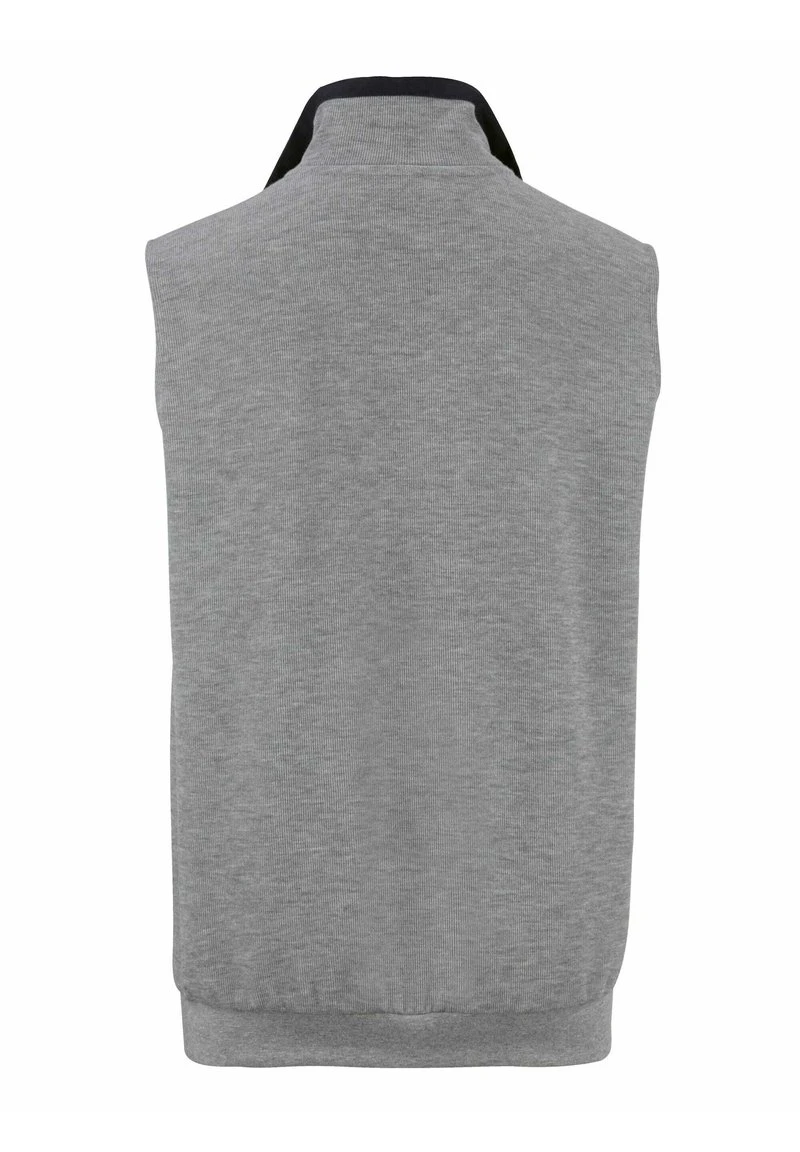 SWEATWESTE - Weste - Silbergrau 2 SWEATWESTE - Weste - Silbergrau – Bild 2
