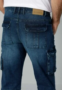 CARGO - Jeans Straight Leg - Dunkelblau -Babista De 1682ae33664c412d9e0838211d6f3ae1