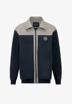 Fleecejacke - Rot / Grau 11 Fleecejacke - Rot / Grau -Babista De 1dc1a544e7424db2870f12ab2a97fc8c