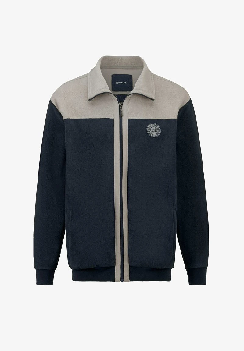 Fleecejacke - Rot / Grau 6 Fleecejacke - Rot / Grau – Bild 6