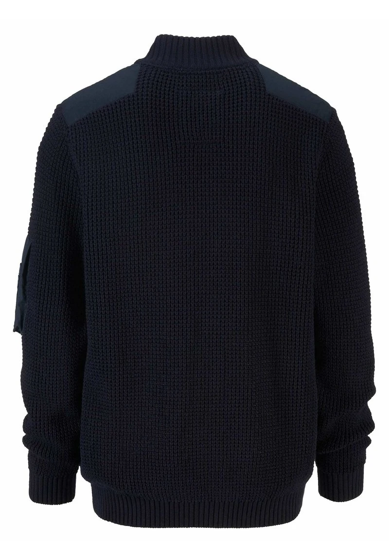 Strickjacke - Marineblau 4 Strickjacke - Marineblau – Bild 4
