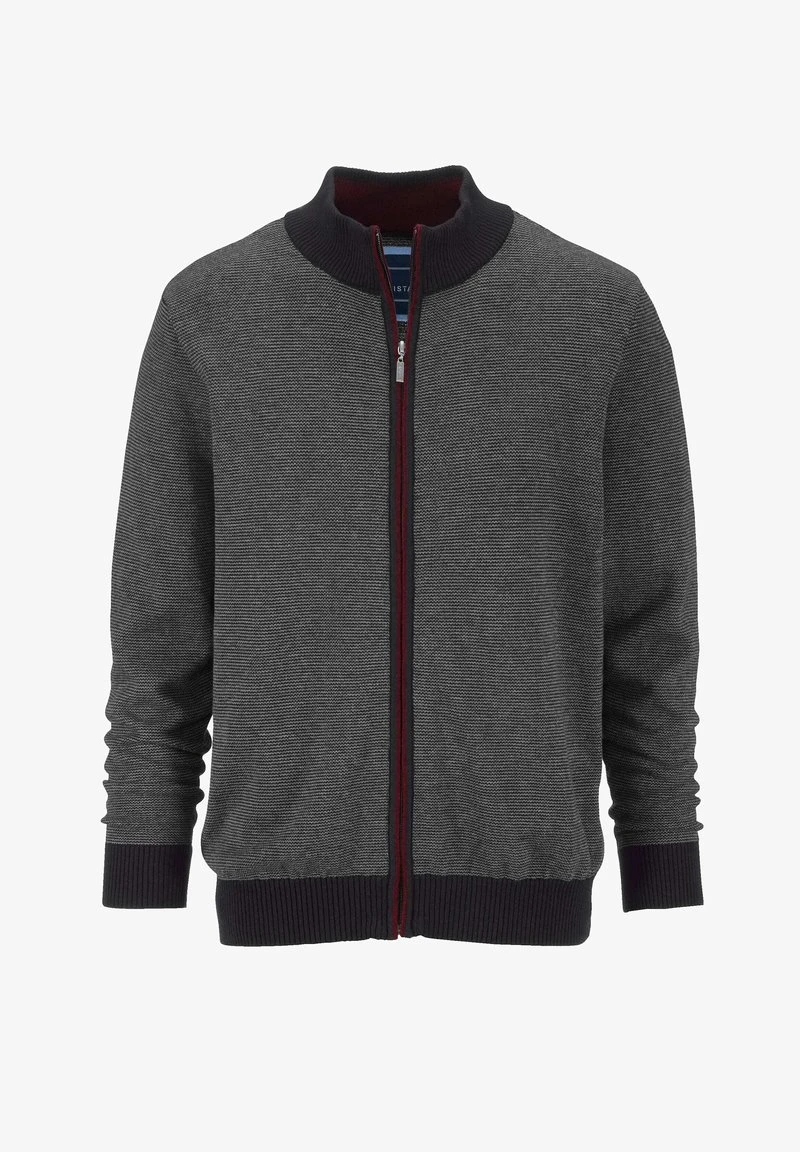 Strickjacke - Schwarz,grau 3 Strickjacke - Schwarz,grau – Bild 3