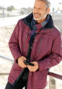 LONG - Wintermantel - Bordeaux