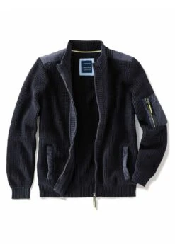 Strickjacke - Marineblau 10 Strickjacke - Marineblau -Babista De 455fad0473ef4de8ab9e3eba6e5b482b