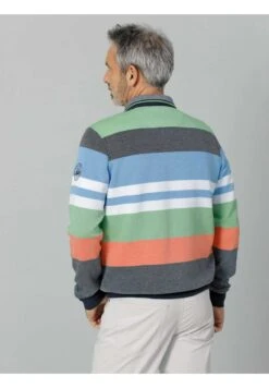 Strickpullover - Marineblau Grün -Babista De 5cc477fd359d42c1a3074e97e99f9a64