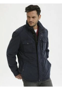 Jeansjacke - Marineblau