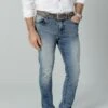 Jeans Straight Leg - Blau