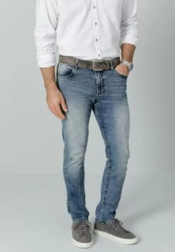 Jeans Straight Leg - Blau