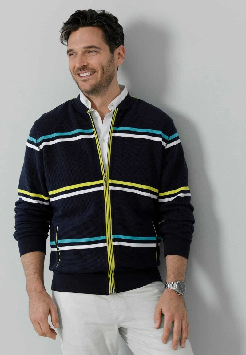 Strickjacke - Marineblau 6 Strickjacke - Marineblau – Bild 6