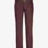Jeans Straight Leg - Bordeaux