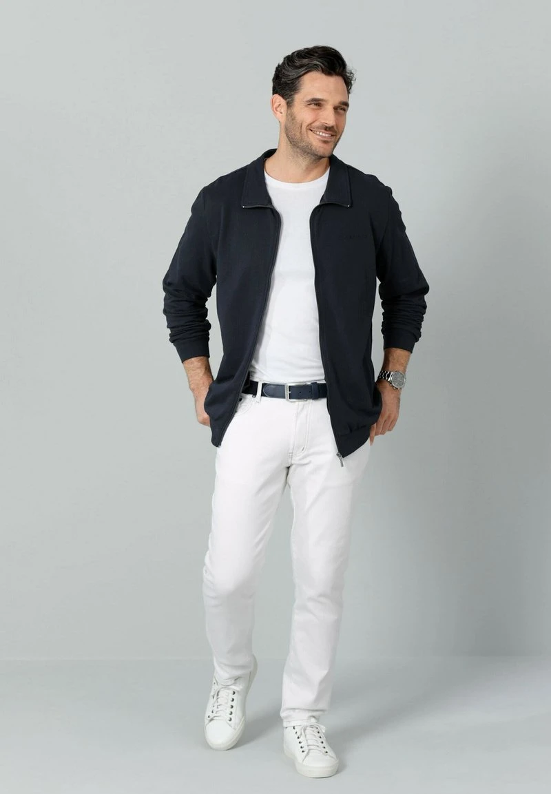 Sweatjacke - Marineblau 2 Sweatjacke - Marineblau – Bild 2