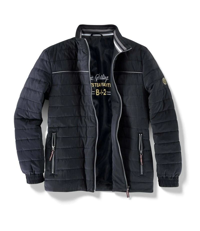 Übergangsjacke - Marineblau 6 Übergangsjacke - Marineblau – Bild 6