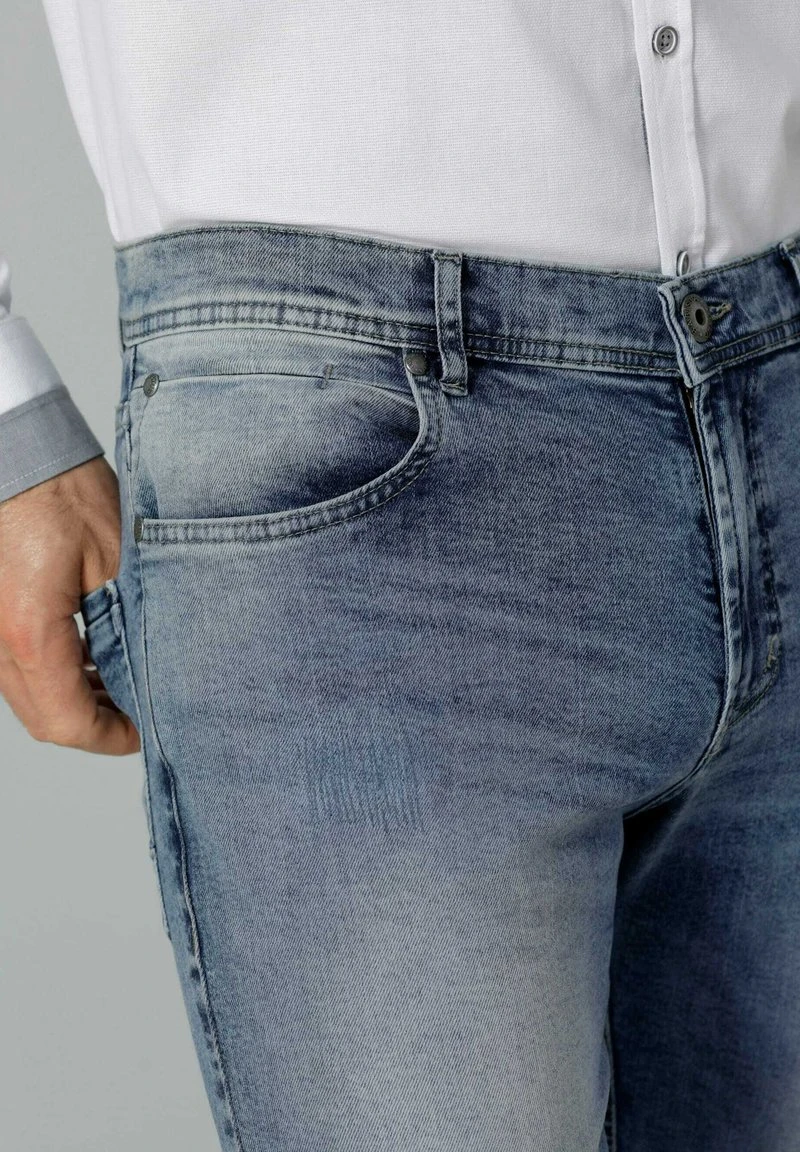 Jeans Straight Leg - Blau 4 Jeans Straight Leg - Blau – Bild 4