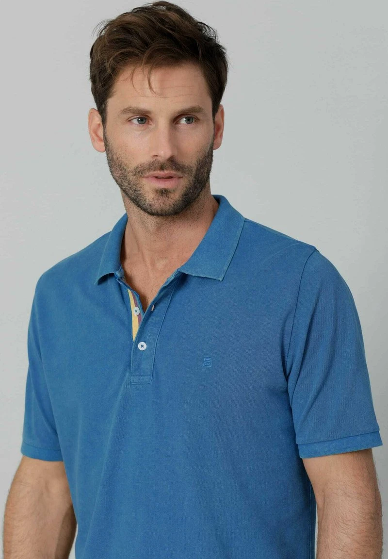 Poloshirt - Blau 4 Poloshirt - Blau – Bild 4