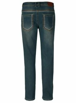 Jeans Straight Leg - Blue Bleached -Babista De c51269333cac435b8a9431cd779502e0