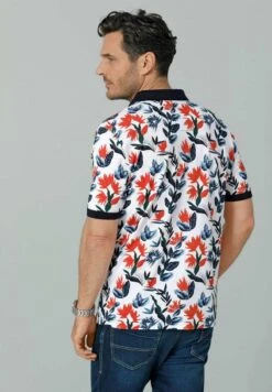 Poloshirt - Weiß Terracotta -Babista De d3b4b112967247b4a56a576bc4567fbd