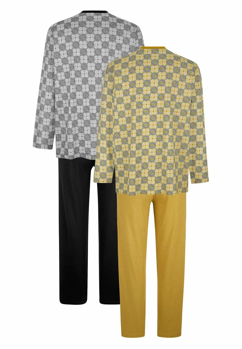 IM 2ER PACK - Nachtwäsche Set - Anthrazit 2 IM 2ER PACK - Nachtwäsche Set - Anthrazit – Bild 2