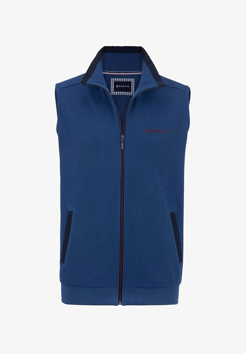 SWEATWESTE - Weste - Silbergrau 4 SWEATWESTE - Weste - Silbergrau – Bild 4