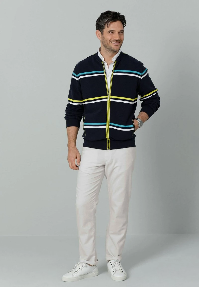 Strickjacke - Marineblau 2 Strickjacke - Marineblau – Bild 2