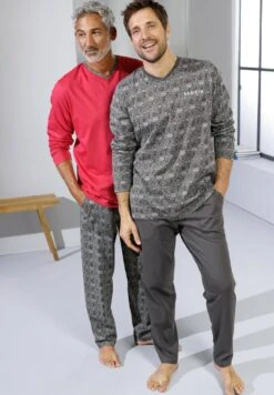 SET IM 2ER-PACK - Nachtwäsche Set - Grau