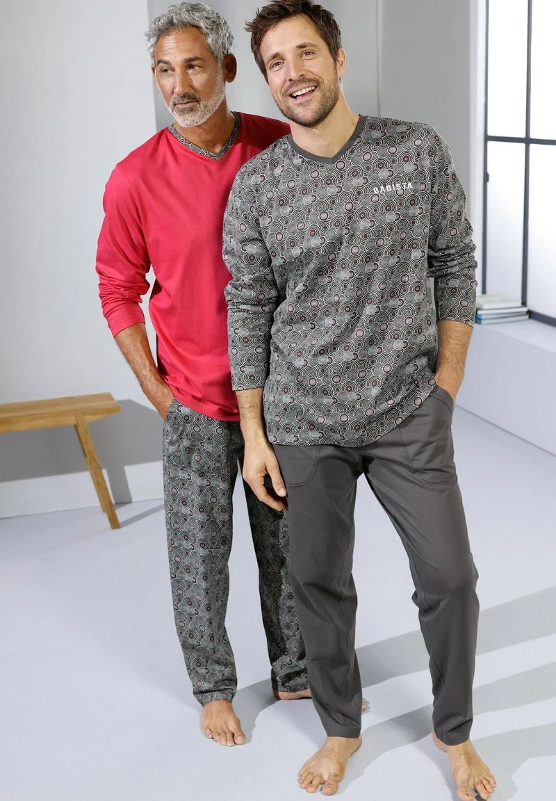 SET IM 2ER-PACK - Nachtwäsche Set - Grau 1 SET IM 2ER-PACK - Nachtwäsche Set - Grau