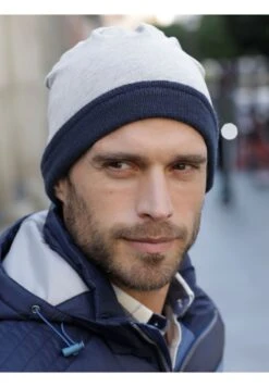 Mütze - Marineblau, Grau -Babista De ef48b2f74f0d430393f960143fe7f43d