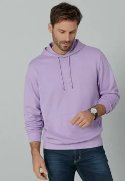 Kapuzenpullover - Flieder