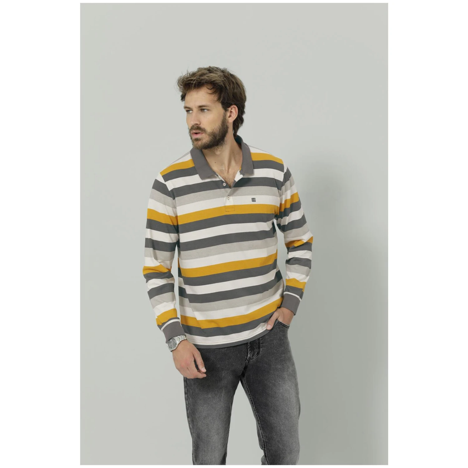 Langarm-Poloshirt VENELIO 2 Langarm-Poloshirt VENELIO – Bild 2