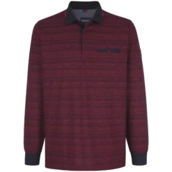 Langarm-Poloshirt STILANO