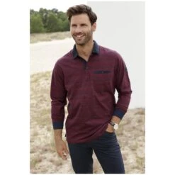 Langarm-Poloshirt STILANO -Babista De server 242