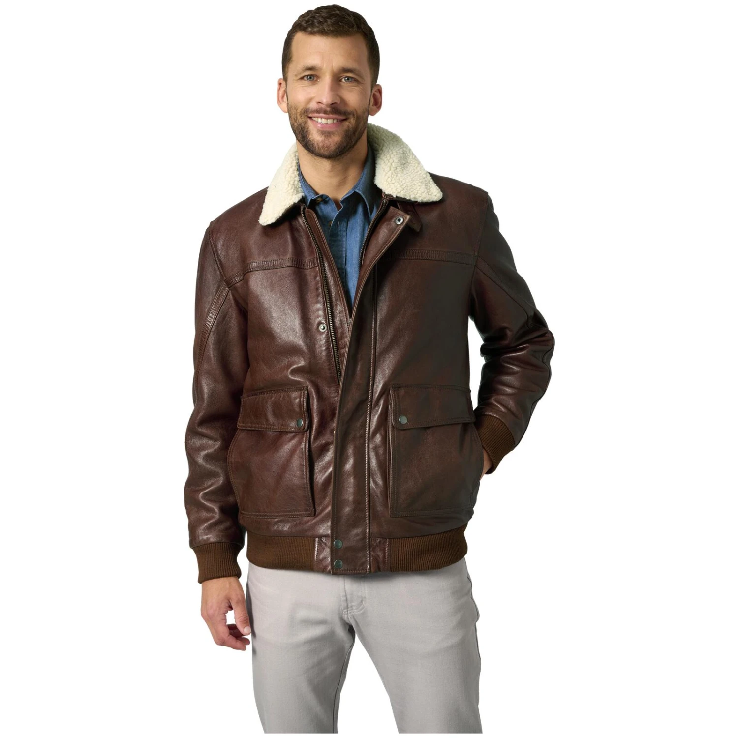 Lederjacke ZELVENTO 2 Lederjacke ZELVENTO – Bild 2