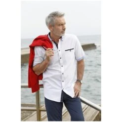 Kurzarmhemd FLOREVETTO -Babista De server 544